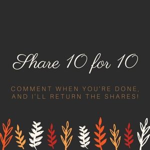 Let's help each other! Share 10 for 10